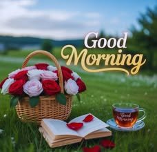 May be an image of coffee cup and text that says 'Good Morning Morning Good Good'